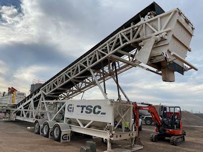 CEI TSC-CM-250 Portable Pugmill