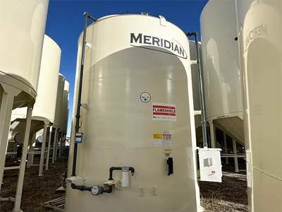 Meridian 5000 VDW Storage Tank