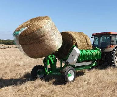 Hustler CHAINLESS TX205 Bale Processor