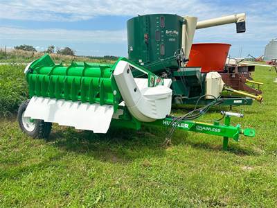 Hustler CHAINLESS TX205 Bale Processor