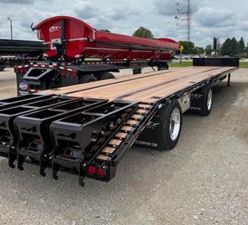 JET 48x102 Steel Drop Deck Trailer - Air Ride