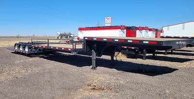 MAS TRAILERS 53' SPRAYER TRAILER Steel Drop Deck Trailer