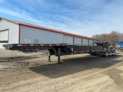 MAS TRAILERS 53' SPRAYER TRAILER Steel Drop Deck Trailer