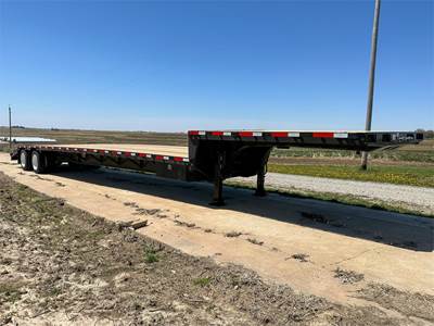 MAS TRAILERS 53x102 Steel Drop Deck Trailer - Air Ride