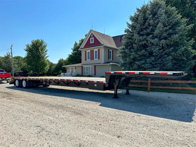 MAS 53x102 Steel Drop Deck Trailer