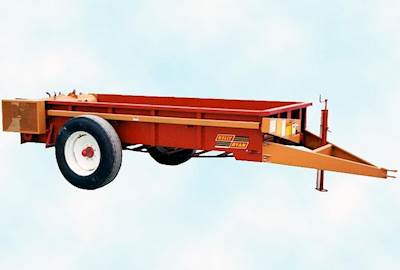 Kelly Ryan 6x13.5 Dry Manure Spreader