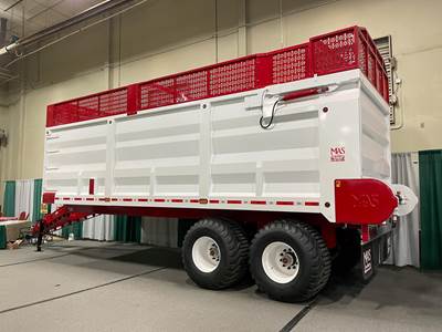 MAS TRAILERS 24 Forage Box