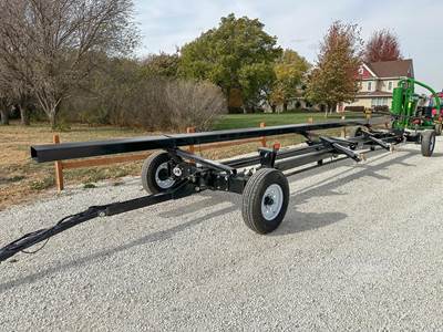 J&M 4WS15-38 Header Trailer