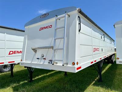 Demco 38 FT X 96 IN Steel Hopper / Grain Trailer - Spring