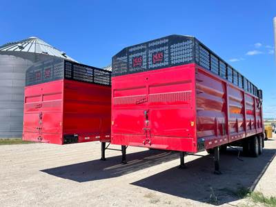 MAS TRAILERS 38 FT Tandem Axle Steel Live Floor Trailer