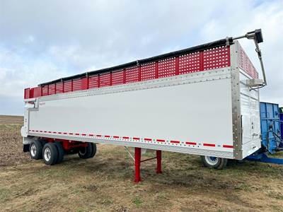 MAS TRAILERS 38 FT Tandem Axle Steel Live Floor Trailer