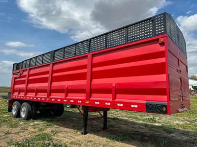 MAS 36 FT Tandem Axle Steel Live Floor Trailer