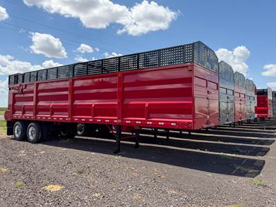 MAS 36 FT Tandem Axle Steel Live Floor Trailer