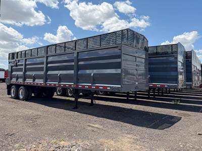 MAS 36 FT Tandem Axle Steel Live Floor Trailer