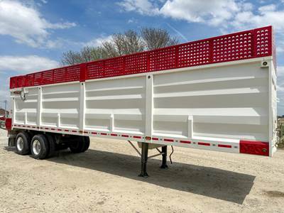 MAS 38 FT Tandem Axle Steel Live Floor Trailer