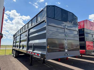 MAS 38 FT Tandem Axle Steel Live Floor Trailer