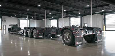 Brandt C550 Lowboy Trailer