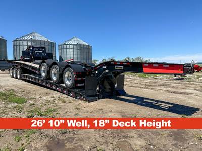 Brandt C550 Lowboy Trailer