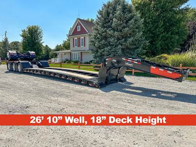 Brandt C550 Lowboy Trailer