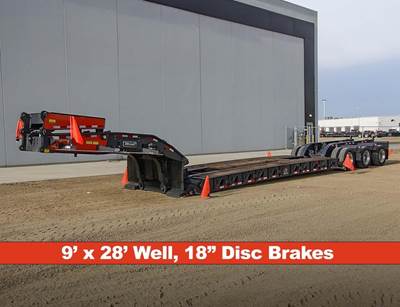 Brandt H650 Lowboy Trailer