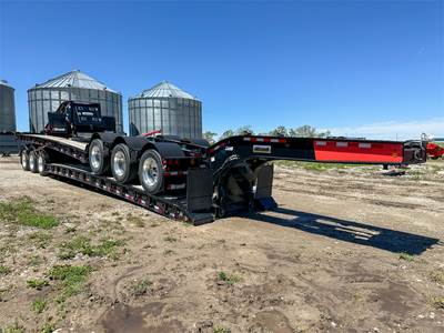 Brandt RGN Lowboy Trailer