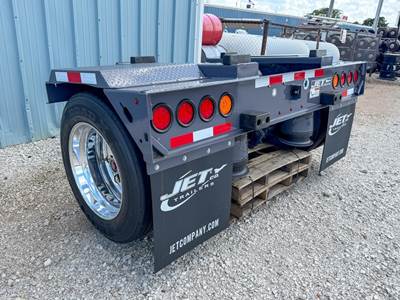 JET FLIP AXLE Lowboy Trailer