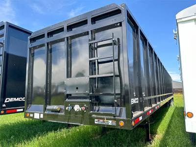 Demco Gondola Scrap Trailer Open Top Trailer