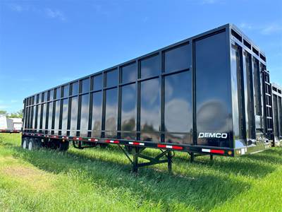 Demco Gondola Scrap Trailer Open Top Trailer