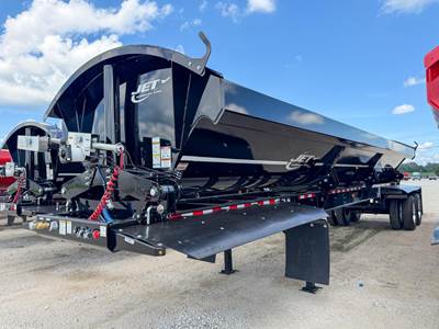 JET 42 FT TANDEM AXLE Tandem Axle Aluminum Side Dump Trailer - Air Ride
