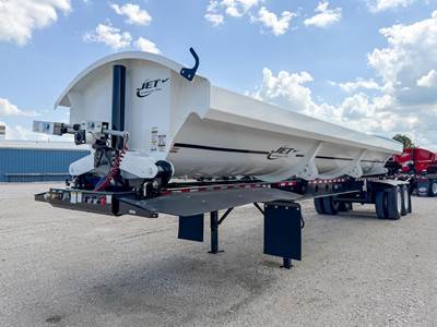 JET 42 FT TANDEM AXLE Tandem Axle Steel Side Dump Trailer - Air Ride