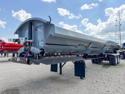 JET 42 FT TANDEM AXLE Tandem Axle Steel Side Dump Trailer - Air Ride