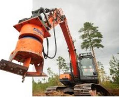 DIPPERFOX MODEL 850 PRO Stump Grinder