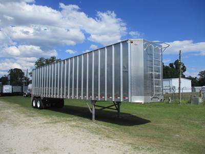 ITI 45x96 Tandem Axle Aluminum Chip Trailer - Spring, Fixed Axle