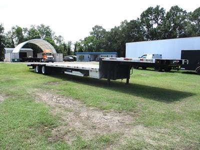 Direct Trailer 53x102 Combination Drop Deck Trailer - Air Ride, Sliding Axle
