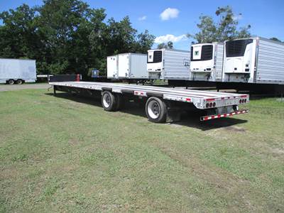 Great Dane 53X102 REAR SLIDING AXLE Combination Drop Deck Trailer - Air Ride, Sliding Axle