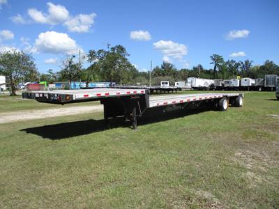 Great Dane 48x102 Single Axle Combination Drop Deck Trailer - Air Ride, Fixed Spread Axle