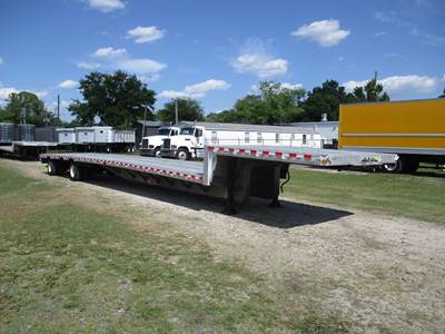 Reitnouer 53x102 Aluminum Drop Deck Trailer - Air Ride, Sliding Axle