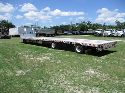 Reitnouer 53x102 Aluminum Drop Deck Trailer - Air Ride, Sliding Axle