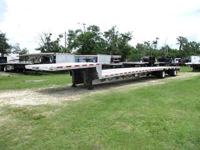 Reitnouer 53x102 Aluminum Drop Deck Trailer - Air Ride, Sliding Axle