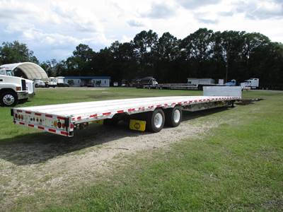 Reitnouer DropMiser 53x102 Aluminum Drop Deck Trailer - Air Ride, Sliding Axle
