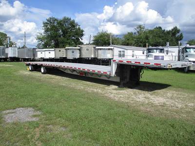 Reitnouer DropMiser 53x102 Aluminum Drop Deck Trailer - Air Ride, Sliding Axle
