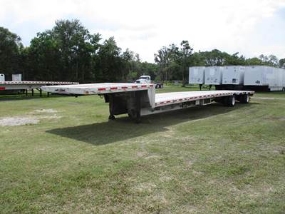 Reitnouer DropMiser 53x102 Aluminum Drop Deck Trailer - Air Ride, Sliding Axle
