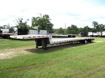 Reitnouer DropMiser 53x102 Aluminum Drop Deck Trailer - Air Ride, Sliding Axle