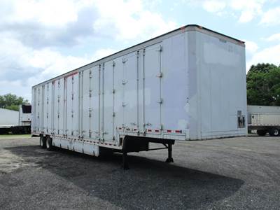 2000 Kentucky 48 FT DROP FRAME MOVING VAN Tandem Axle Aluminum Drop ...