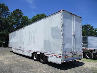 Kentucky 51 FT DROP FRAME MOVING VAN Tandem Axle Aluminum Drop Frame Trailer - Air Ride, Fixed Axle