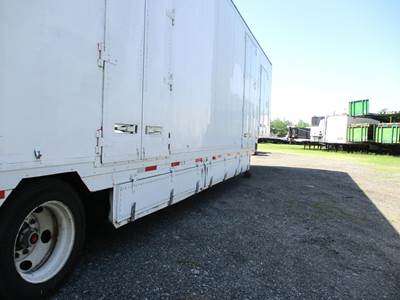 1998 Kentucky 51X102 DROP FRAME MOVING VAN WITH BELLY BOXES Tandem Axle ...