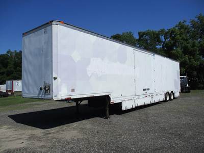 Kentucky 53X102 DROP FRAME MOVING VAN WITH BELLY BOXES Tandem Axle Aluminum Drop Frame Trailer - Air Ride, Fixed Axle
