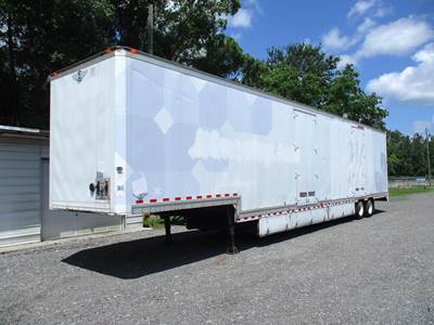 Kentucky 53X102 DROP FRAME WITH BELLY BOXES Tandem Axle Aluminum Drop Frame Trailer - Air Ride, Fixed Axle
