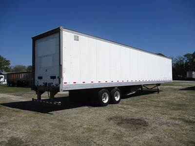 Hyundai 53 ft Dry Van Trailer - Roll up Door, Air Ride, Sliding Axle