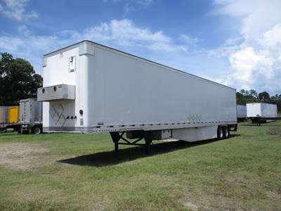 Hyundai 53 ft Dry Van Trailer - Swing Door, Air Ride, Sliding Axle